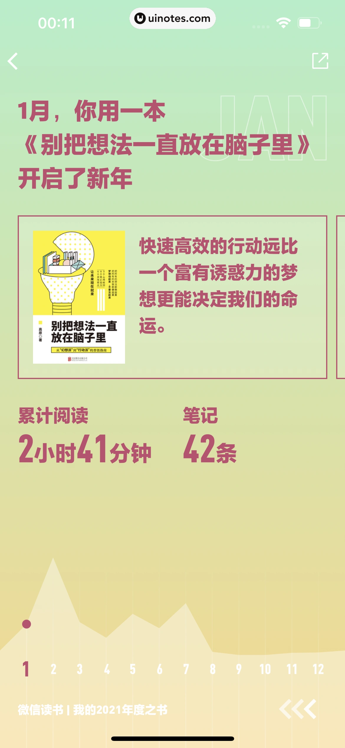 微信读书 App 截图 067 - UI Notes