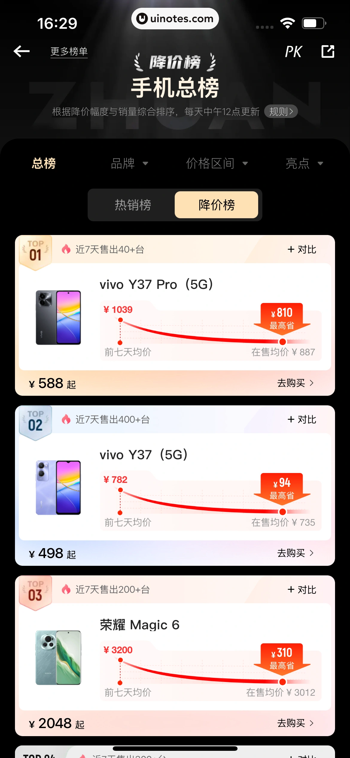 转转 App 截图 053 - UI Notes