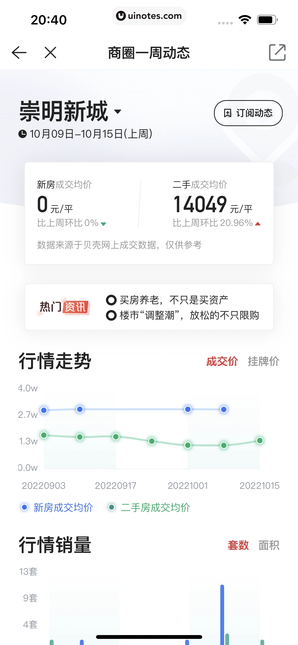 贝壳找房 App 截图 264 - UI Notes