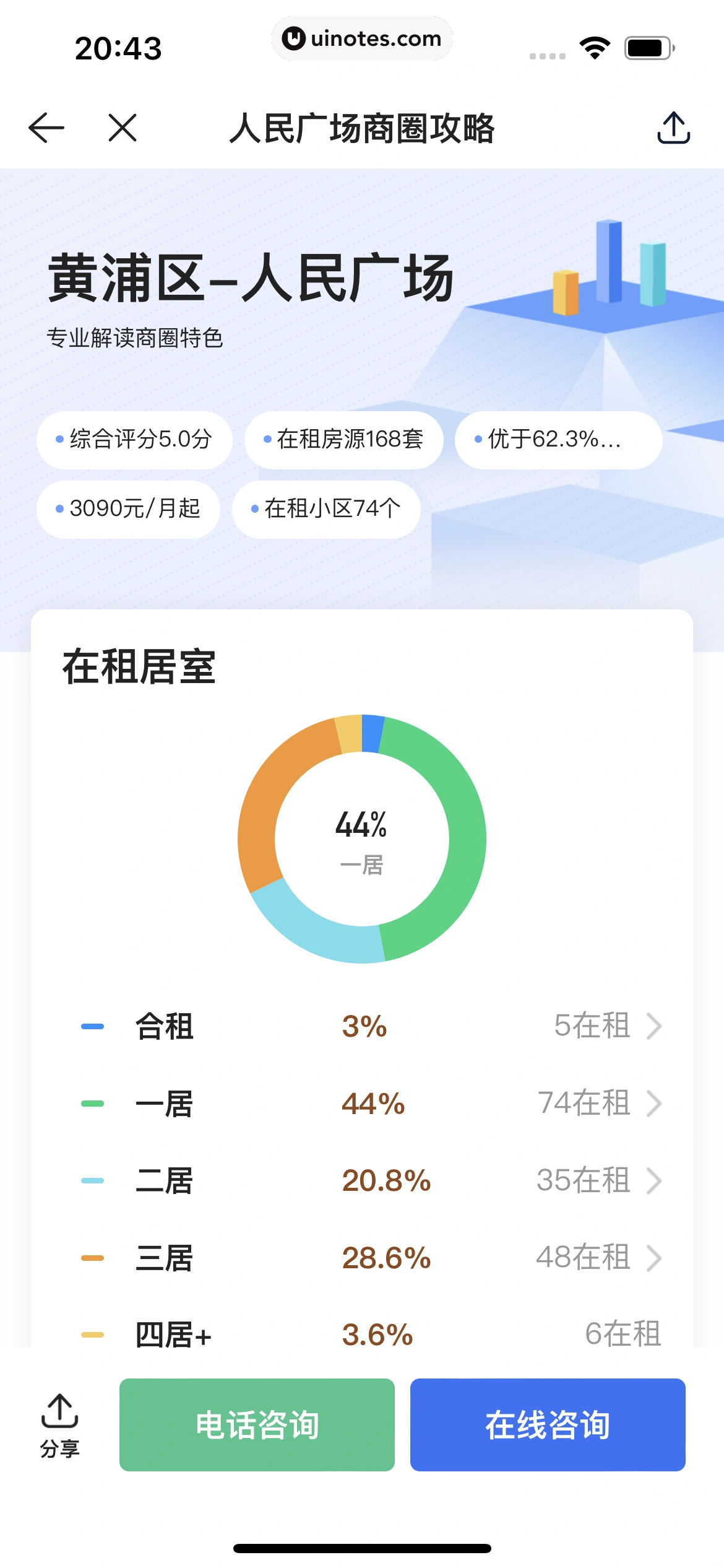 贝壳找房 App 截图 287 - UI Notes