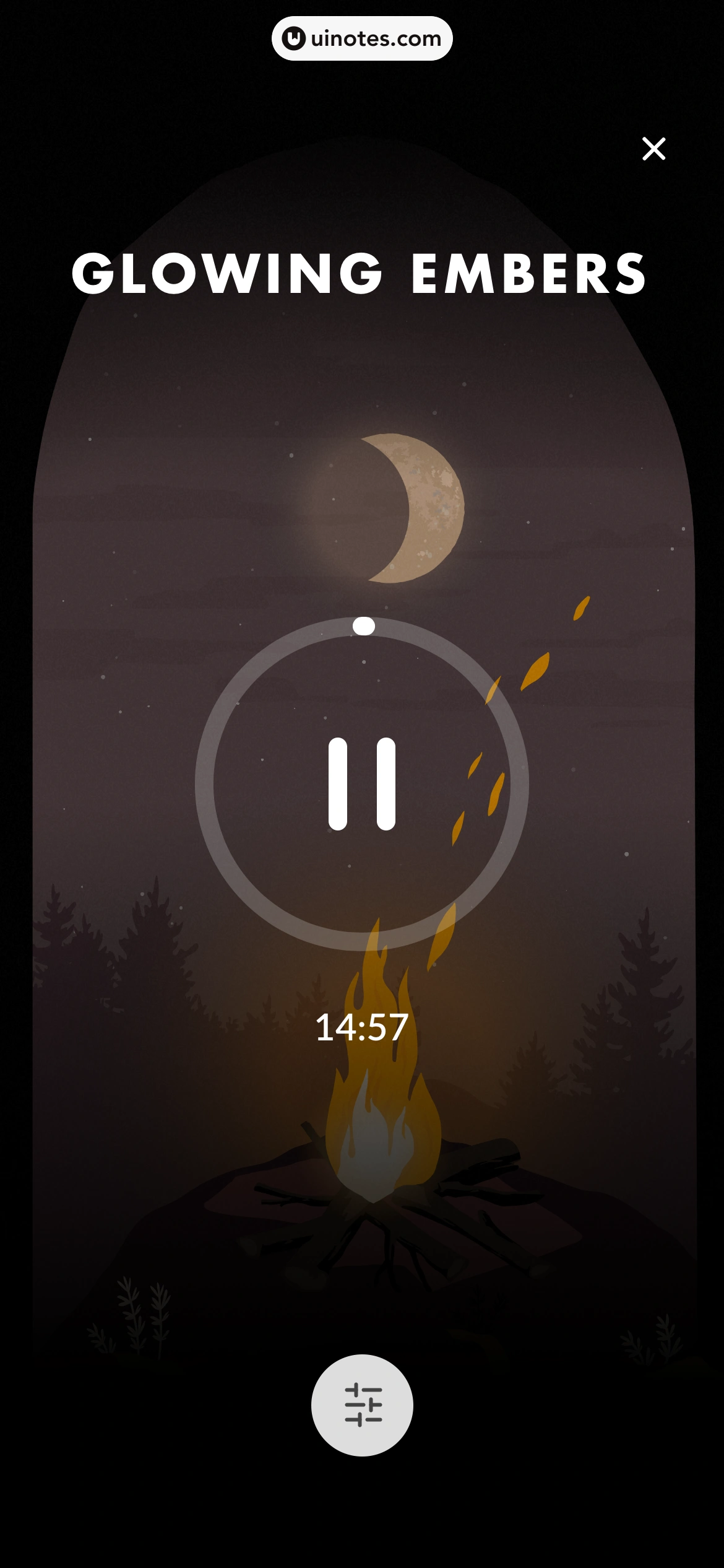 WildJourney App 截图 042 - UI Notes