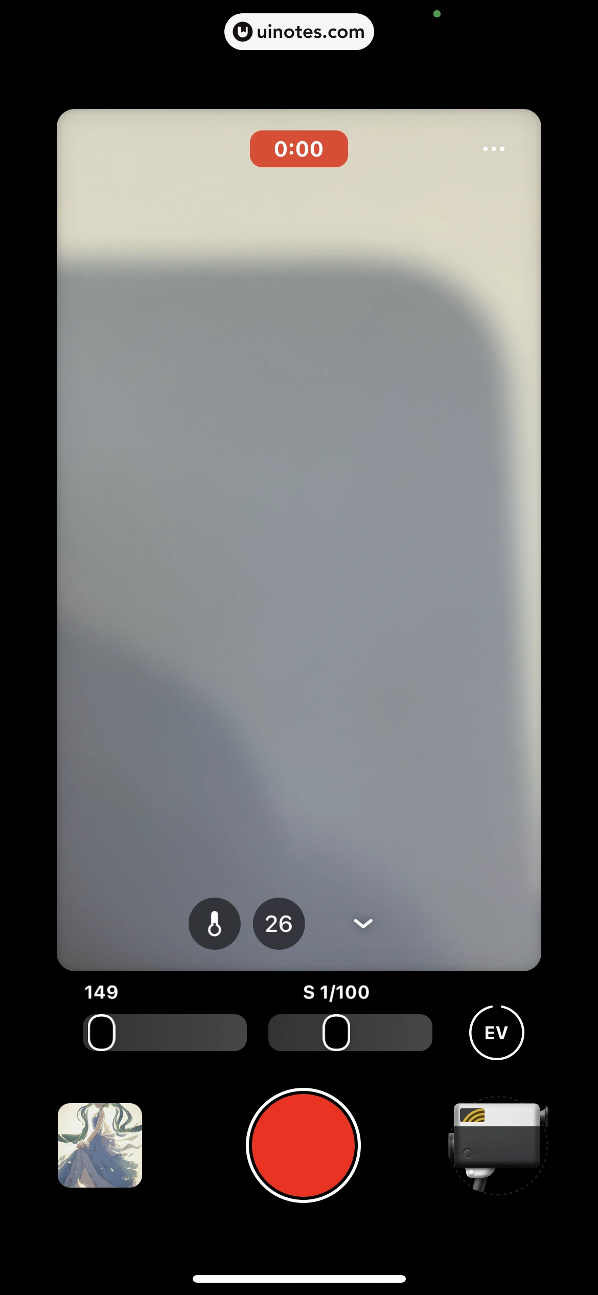 Dazz相机 App 截图 071 - UI Notes