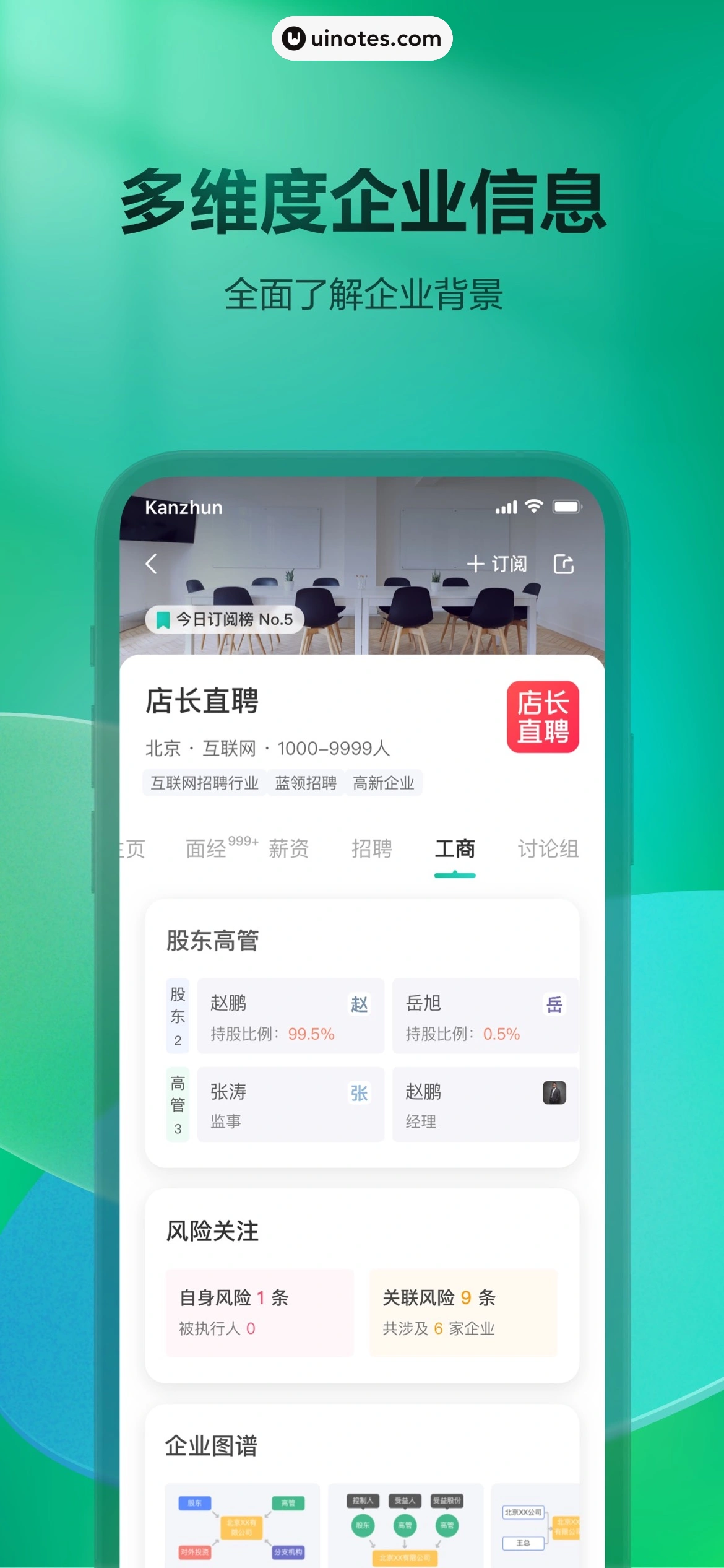 看准 App 截图 003 - UI Notes