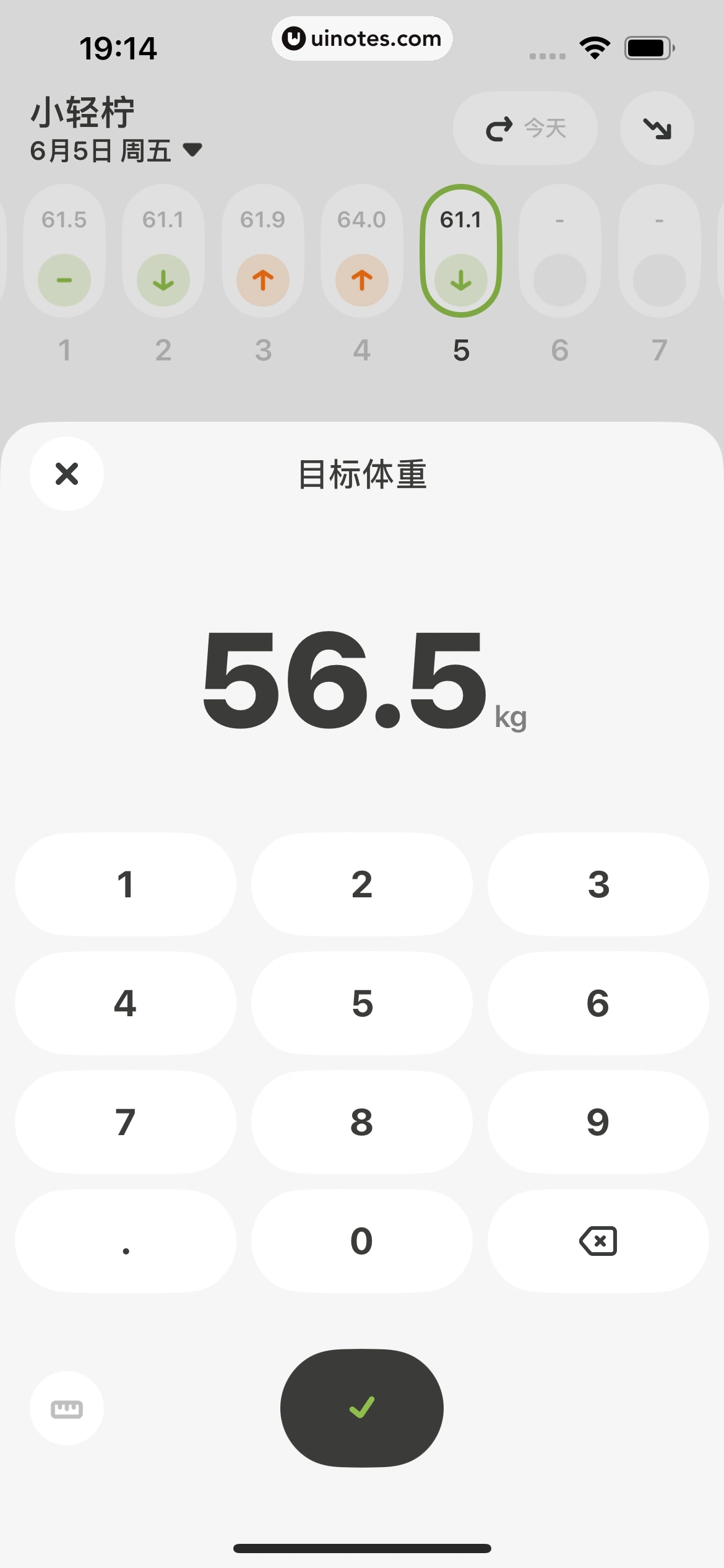 小轻柠 App 截图 039 - UI Notes
