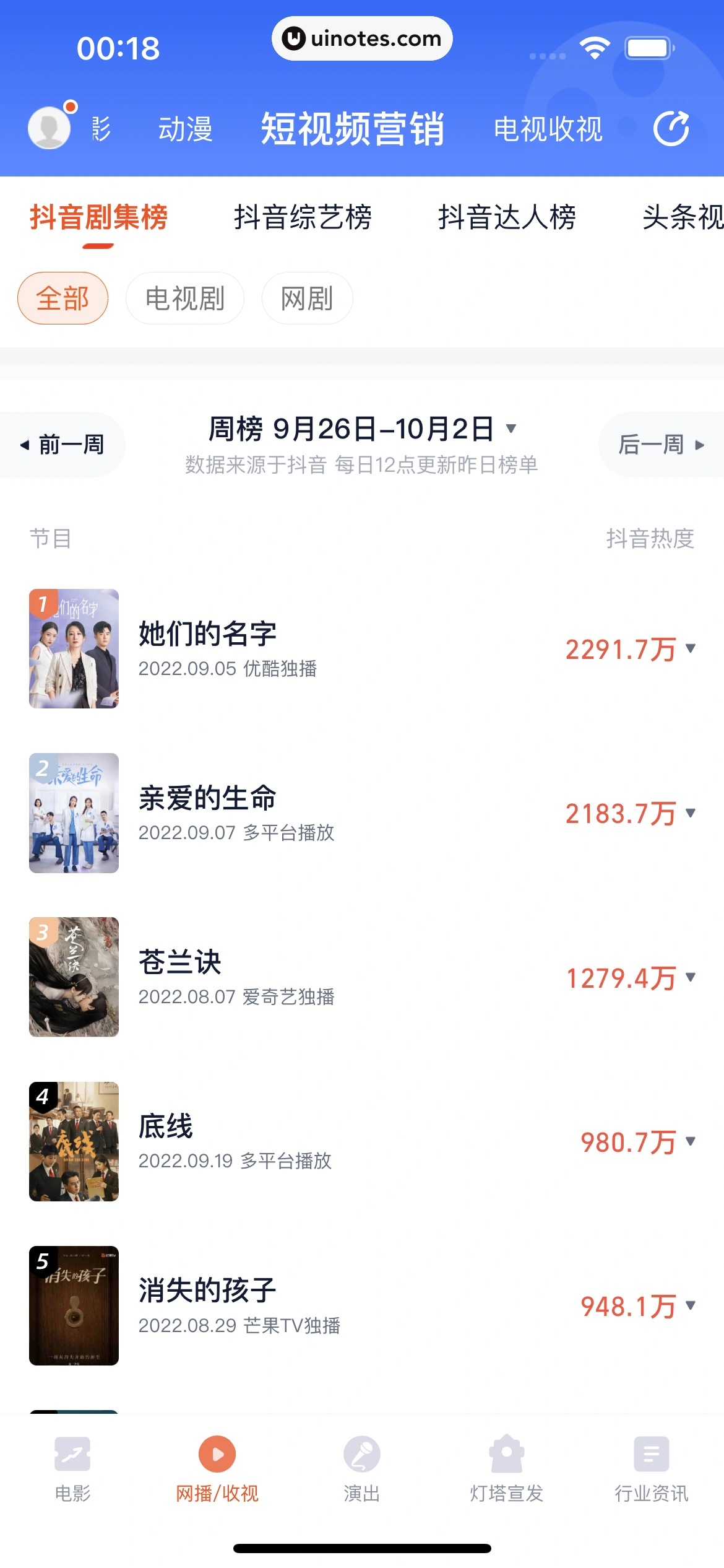 灯塔专业版 App 截图 113 - UI Notes