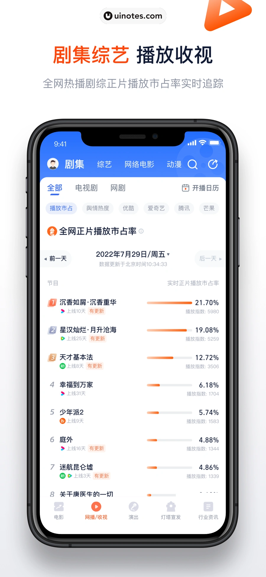 灯塔专业版 App 截图 002 - UI Notes