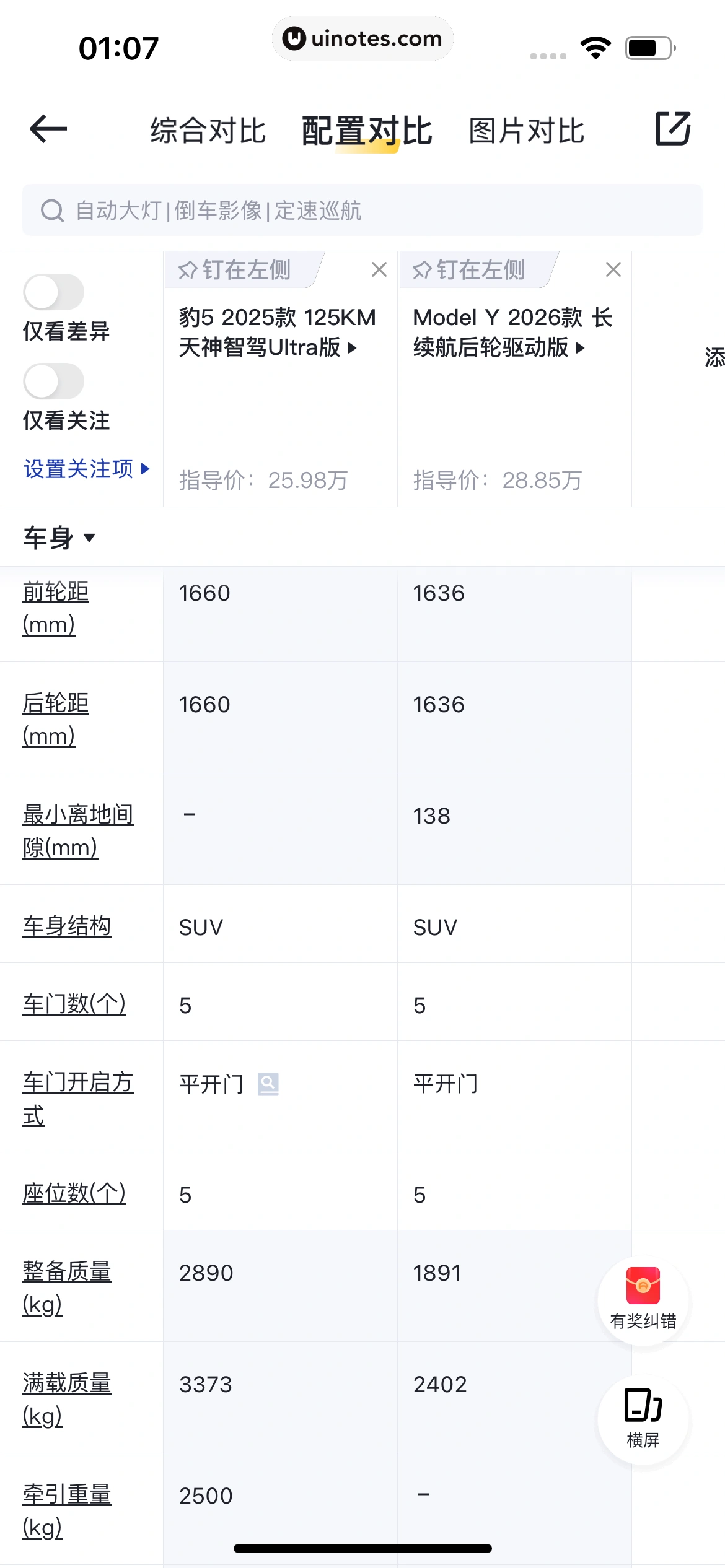 懂车帝 App 截图 0414 - UI Notes