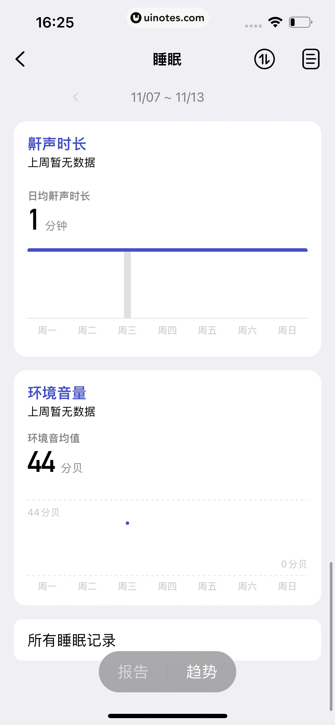 潮汐 App 截图 180 - UI Notes