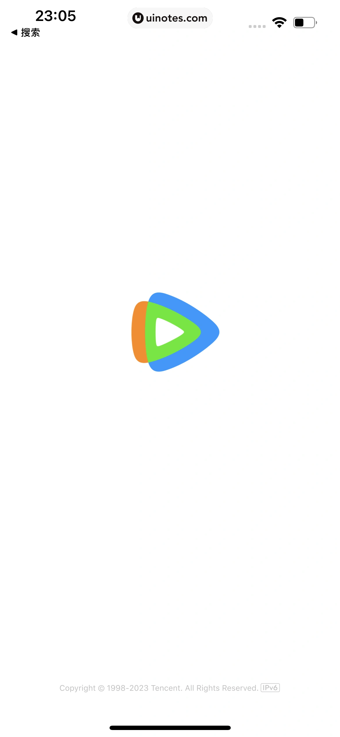 腾讯视频 App 截图 0011 - UI Notes