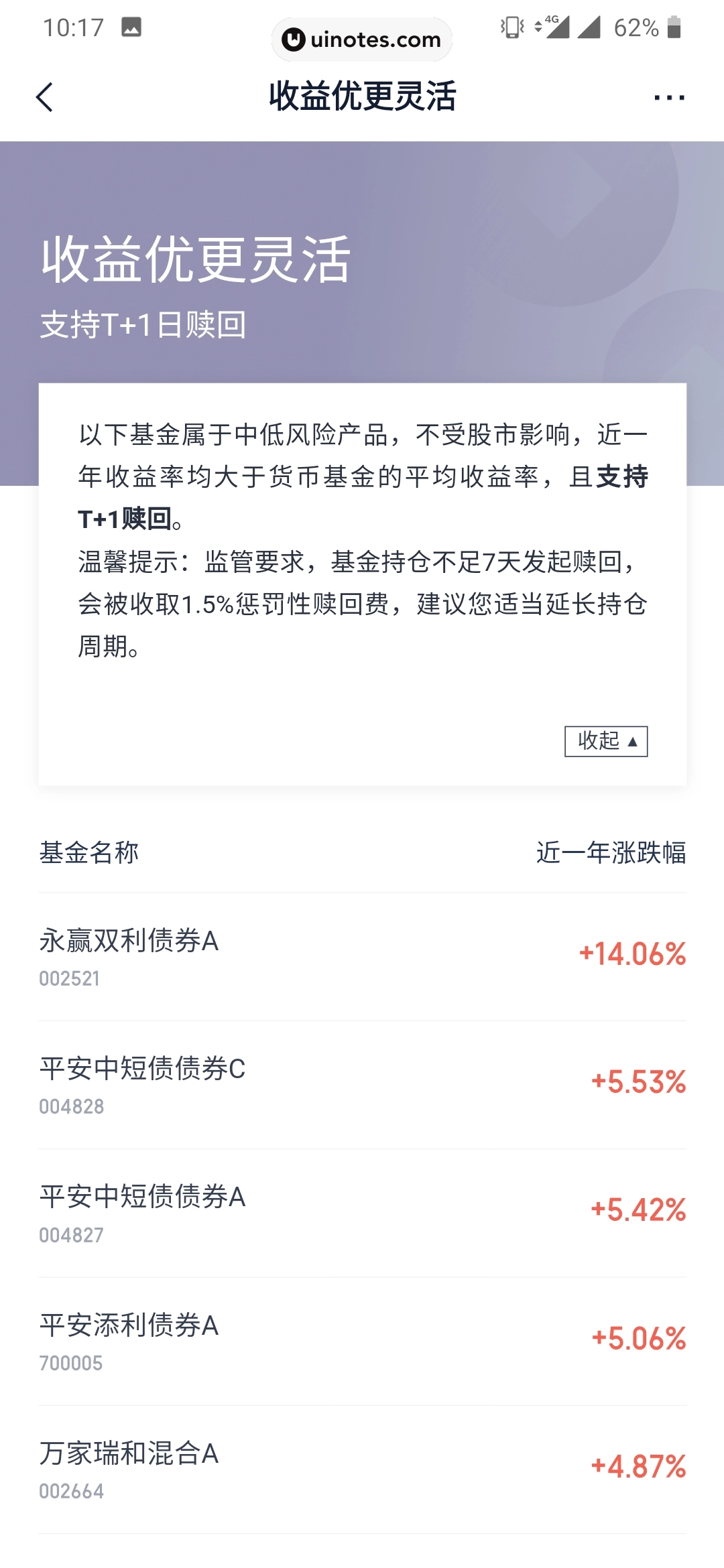 度小满理财 App 截图 028 - UI Notes